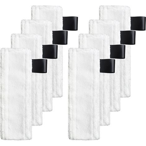 Set mit 8 Mikrofasertüchern, kompatibel mit den Dampfreinigern Kärcher EasyFix SC2, SC3, SC4 und SC5