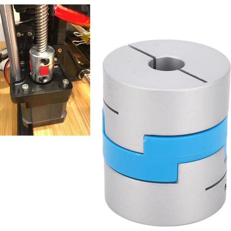 D50L58 Kreuzgleitkupplung mit 19 mm Innendurchmesser, hohes Drehmoment, verschleiß- und korrosionsbeständig, hochfeste flexible Kupplung aus Aluminiumlegierung, speziell für Servomotor-Gewindespindeln (1/5)
