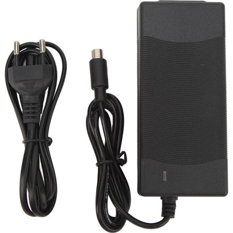 Chargeur Scooter Électrique 42V 2A, Adaptateur Secteur EU 100‑240V pour Xiaomi M365 PRO2 et Ninebot ES2/ES4