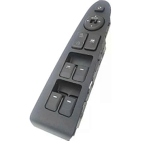 Interrupteur de lève-vitre électrique principal gauche pour KIA Sportage 2011-2014 (référence 935703W400WK). (1/5)