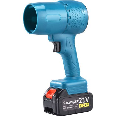 Souffleur Turbine Haute Puissance Sans Fil avec Batterie 10 Cellules pour Déblayage Industriel et Jardin Portable (1/4)