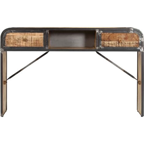 Maison Exclusive - Credenza 120x30x75 cm in Legno Massello di Mango (1/5)