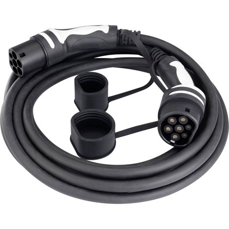 [NEUWERTIG] B-Ware Sygonix E Mobility Kabel Ladekabel Typ 2 7m Außenbereich Schwarz