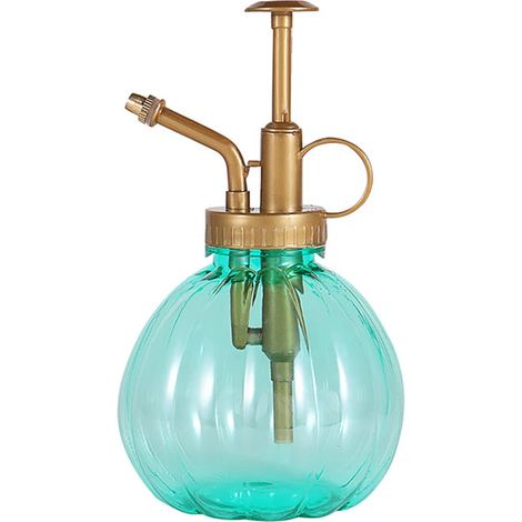 Flacon pulvérisateur de type seringue attrayant et pratique, en plastique, vert et violet, 158,5 cm, 350 ml, bleu.