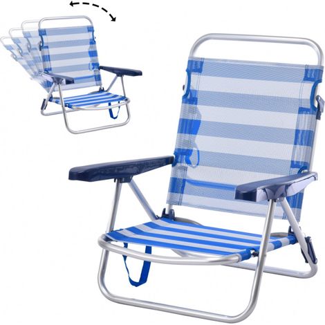 Silla Playa Plegable y Convertible en Hamaca (1/5)