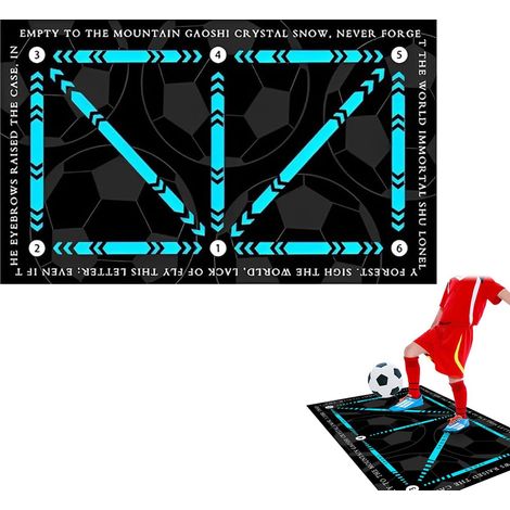 Football Training Mat, Non-Slip Football Training Mat, 40 x 60 cm (1/5)