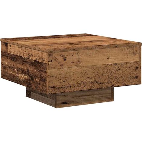 Maison Exclusive - Couchtisch Altholz 55 x 55 x 31 cm