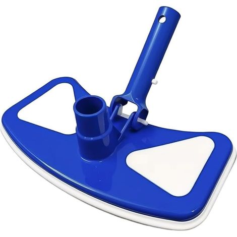Aspirateur Fond Piscine PC pour robuste Anti-Rayures Aspirateur Poids lourd anti-flottaison, brosses nylon douces, protection parois, nettoyage pour précis fond (1/5)