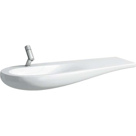 LAUFEN Alessi one Waschtisch, unterbaufähig, 1 Hahnloch, mit (1/4)