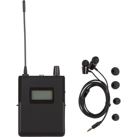 ANLEON S2R 670-680 MHz Tragbarer Funkempfänger mit LCD-Bildschirm, stabilem Signal und Kopfhörer für den Innen- und Außenbereich
