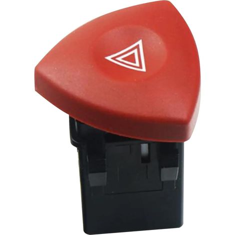 Interrupteur d'avertissement de danger interrupteur de flash d'urgence à bouton poussoir 8200442724 Pour Trafic Espace Laguna Pour Vivaro Pour (1/4)