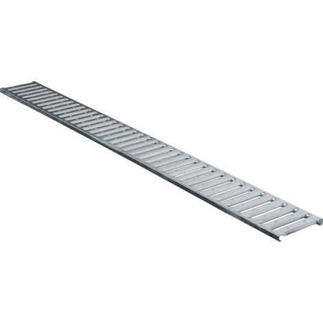 First Plast – Grille passerelle acier électrozingué A15 – 200 x 1000 mm – Classe A15 pour piétons et cyclistes – Section passage 780 cm²