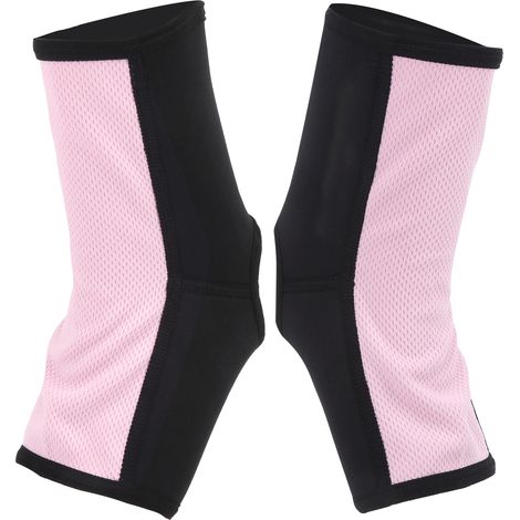 Protection de Cheville Respirante pour Muay Thai, MMA, Boxe - Taille L Rose BN FIGHT (1/5)