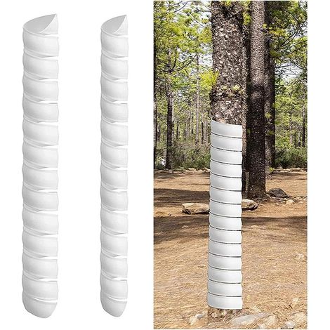 Stammwickel: Schutzhülle zur Erhaltung der Rinde, Implantatschutz, langlebiger Schutzschild für den Baum, witterungsbeständiger Netzschutz (1/5)