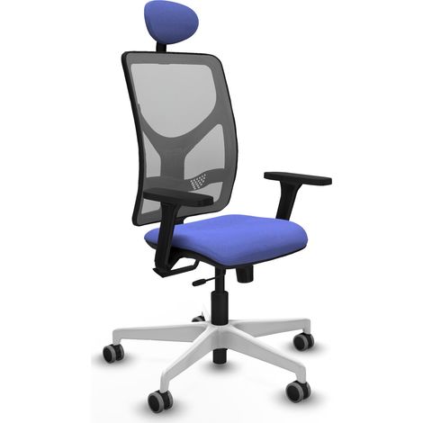Silla de oficina piqueras y crespo Motilla gris azul claro (1/2)