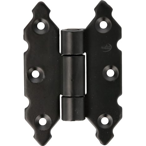 Charnière papillon noire 90x60mm mod.9010 15442 (1/4)
