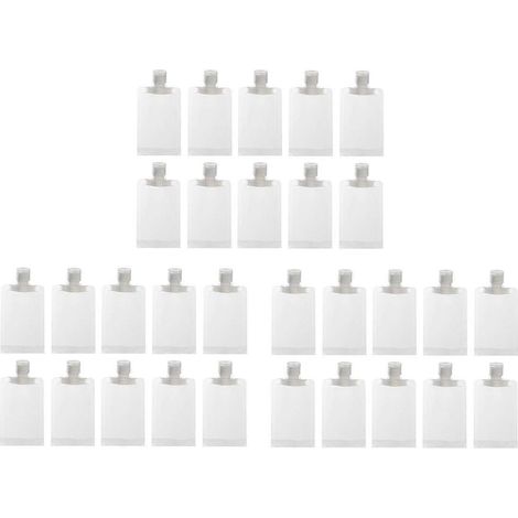Sachet de sous-emballage pour émulsion, sachet de tri cosmétique portable, sachet d'emballage épais et scellé pour shampoing et gel douche (1/5)