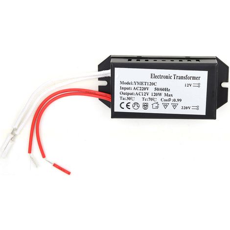 Elektronischer Transformator-Spannungswandler mit intelligentem Netzteiltreiber (120 W) von 220 V auf 12 V (1/5)