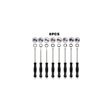Kit de clé de réglage carburateur 8 outils – Pour débroussailleuse et tronçonneuse – Ajustement vitesse moteur et mélange air-carburant (1/5)
