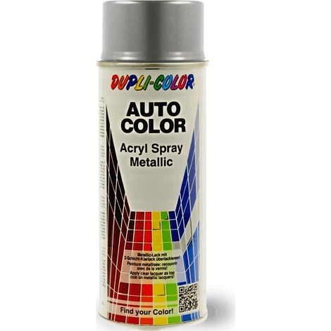 Vernice spray Dupli-Color 10-0010, colore argento metallizzato, 400 ml, per Mercedes 744. (1/5)