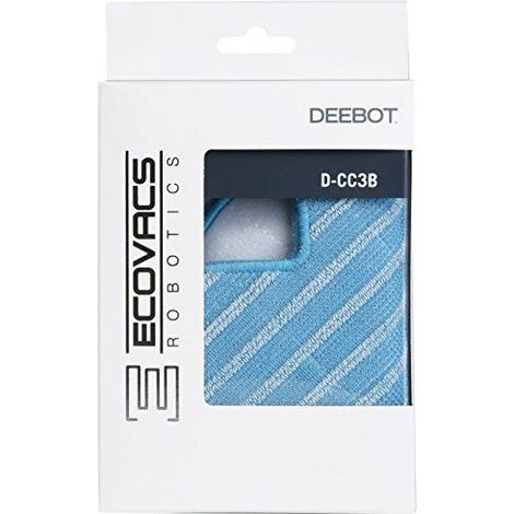 Ecovacs D-CC3B Set von Reinigungs-Pads Blau und Grau