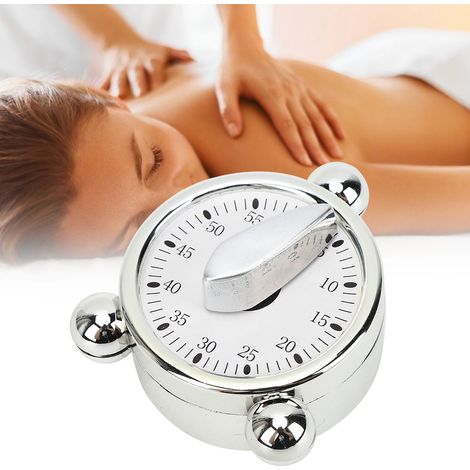 Minuteur Mécanique de Cuisine, Minuteur de Coiffure et Salon de Beauté avec Alarme Précise (1/5)