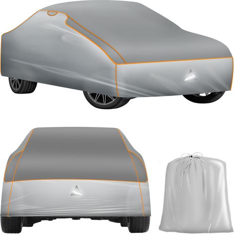 Bâche de voiture anti-grêle imperméable et respirante 483x178x120 cm