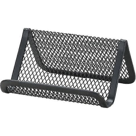Porte-cartes de visite en fer forgé, présentoir de cartes de visite polyvalent et élégant, décoration de bureau compacte et résistante à la rouille pour la maison et le bureau (1/5)