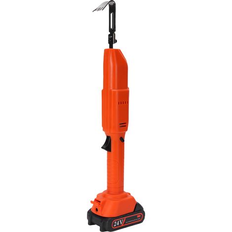 Houe électrique portable sans câble jardin désherbant domicile bonsaï gazon excavateur compact prise UE (1/5)