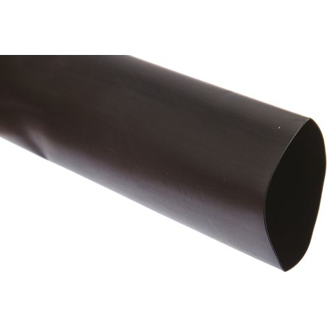 Gaine thermorétractable 3M, Dia. 25.4mm Noir rétreint 2:1, 3.5m ( Prix pour 1 )