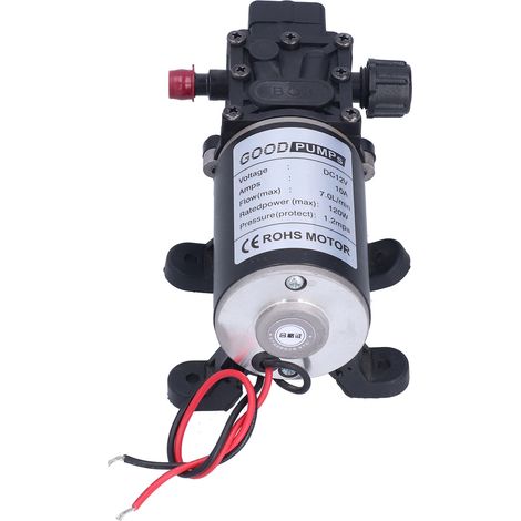 Pompe à Diaphragme Autoprimante Intelligente Haute Pression Réduction de Bruit pour Eau Douce