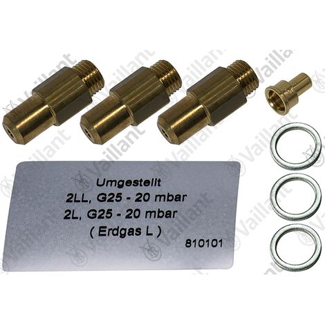 Düsenwechselsatz 3 Düsen-D 2,80