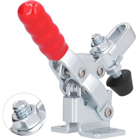 Bride de serrage rapide GH-12050-U pour machine à graver bois, étau de fixation de pièce, serre-joint à levier, outillage de menuiserie, 1 pièce (1/5)