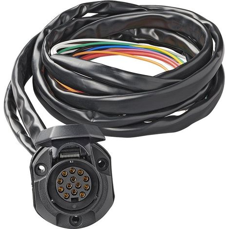 Gruppo presa precablata tipo jaeger in pvc 13 pin cavo da 150 m (1/5)