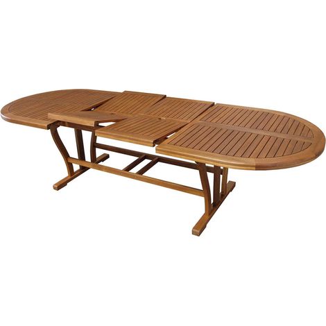 GENIUS - set tavolo in alluminio e teak cm 200/250/300 x 110 x 74 h con 8 sedie e 2 poltrone Mulier (1/4)
