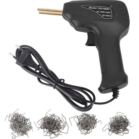 Pistolet à Souder LED 50W avec Indicateur d'Alimentation, Prise EU 200V‑240V, pour Réparations Plastiques Quotidiennes, Noir (1/5)