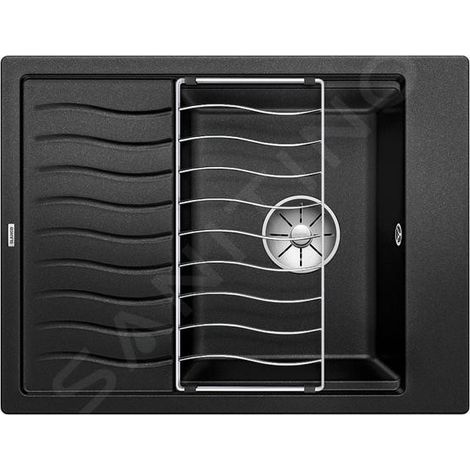 Blanco Elon 45 - Évier en silgranit, 650x500 mm, noir 525880 (1/5)