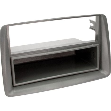Support autoradio gris compatible avec Fiat Panda 03-12