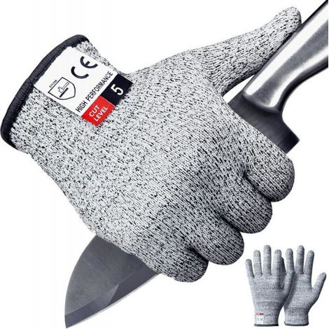 1 Paire Gants anti-coupure,HPPE,Nylon,Taille S,Cuisine,Industrie (1/4)