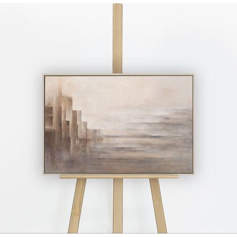 Gemälde Grenzen der Illusion Rahmen Beige 60x40 cm (1/5)
