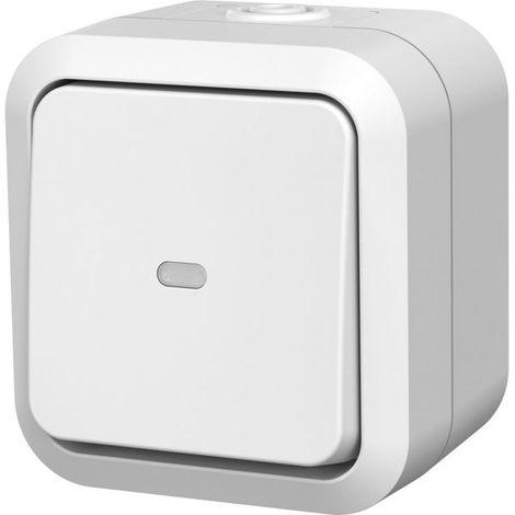 Interrupteur Va-et-vient Blanca Ip55 étanchéité Ip55 Et Voyant Lumineux - Générique