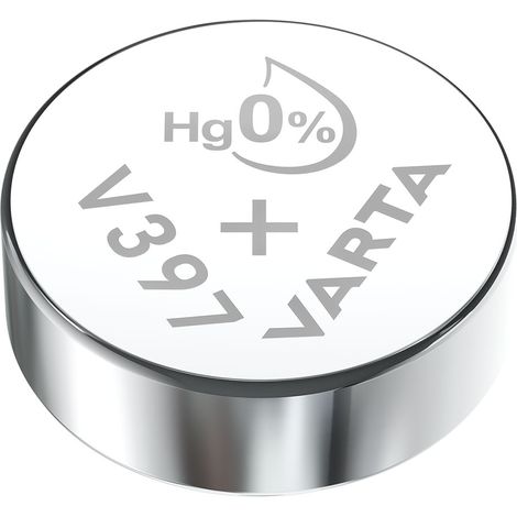 Micro pila de botón silver sr59 - v397 1,55 v ø7,9 x 2,60 mm watch blister (1/3)