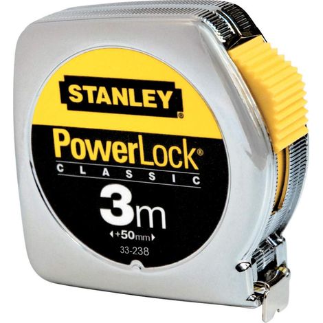 STANLEY 1-33-218 - Flexometro Powerlock Classic 3m x 12,7mm (1/10)