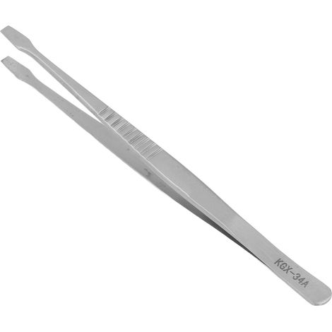 Präzise Pinzette, flache, matte, sandgestrahlte Leiterplatte, Fingerabdruck-Sprungleitungsreparaturmikroskop (1/5)