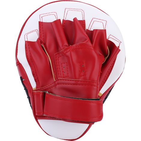 Cible d'entraînement épaisse en mousse PU blanche pour combat, MMA, boxe, karaté et coups de pied. (1/5)