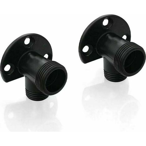 Accesorios de ducha para conectar la manguera a un grifo visto, sistema de ducha exterior, mezclador termostático, conversión de montaje en superficie NPT 1/2 macho a G 3/4 macho (1/5)