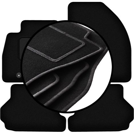 Komplettset Veloursmatten für: Ford Focus MK2 Cabrio (2006-2010)