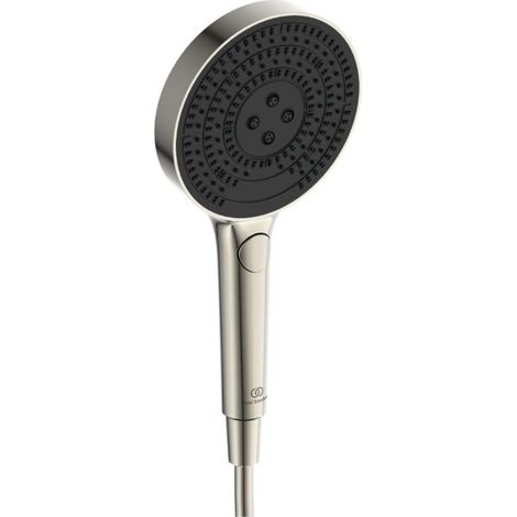 Ideal Standard Idealrain Solos - Duschkopf, 3 Strahlarten, EcoFlow, Silver Storm A7896GN