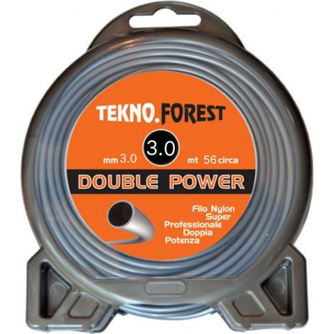 Filo decespugliatore TONDO 3 56MT TEKNO FOREST