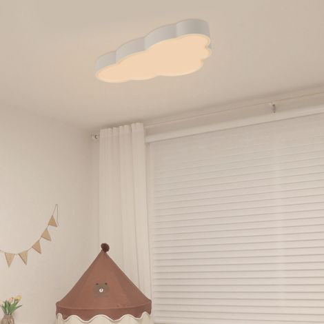 YISSALE-Lampe de plafond LED 36W Creative Cloud pour enfants, chambre d'enfant, garçon ou fille, lampe de plafond Cloud (1/5)